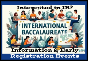  IB Information and Early Registration Events
